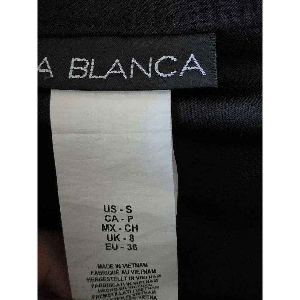 La Blanca Women's Swim Shorts Size S Black Solid Swimwear Board Short